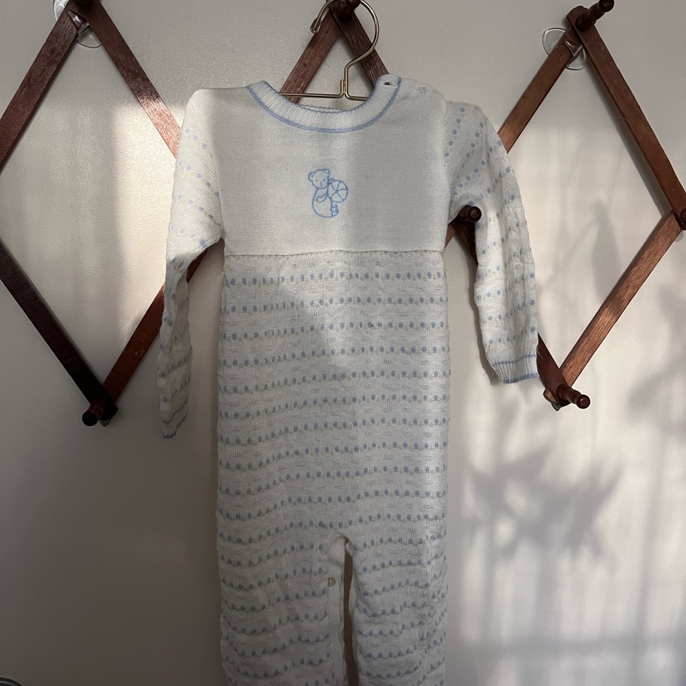 Vintage Baby Boy Coverall
